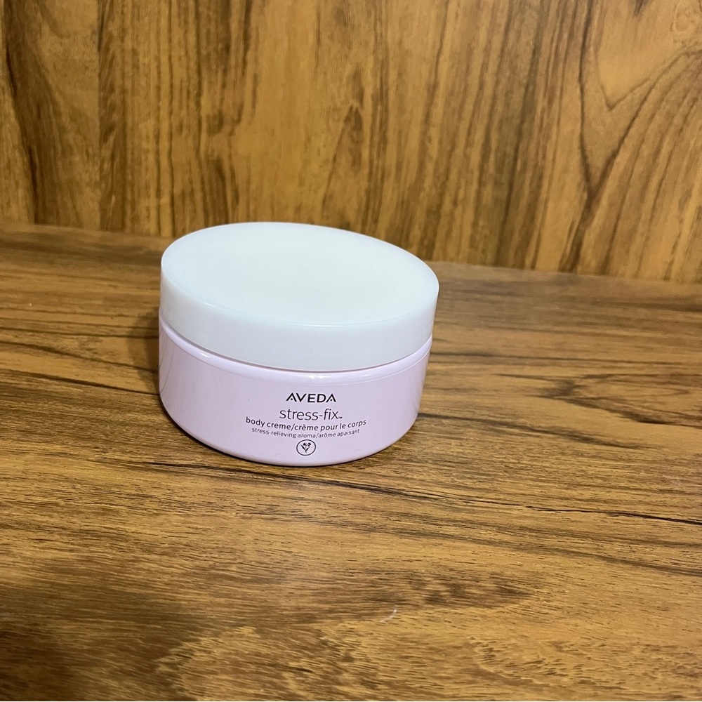 Aveda Stress Fix Body Creme Moisturizer Dry Skin Organic Shea Butter 6.7 oz NWOB